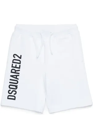 Dsquared2 Katoenen shorts met logoprint