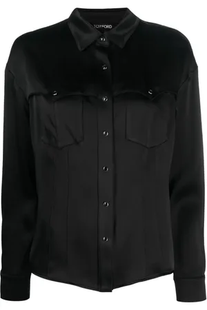 Tom Ford Satijnen cowboyshirt