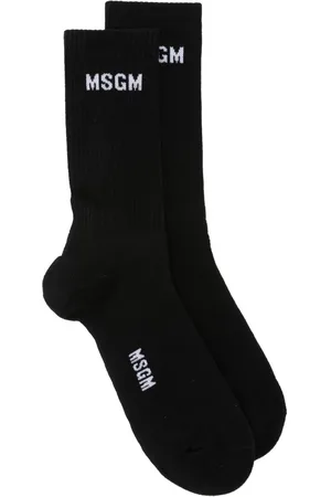 Msgm Sokken met logo jacquard