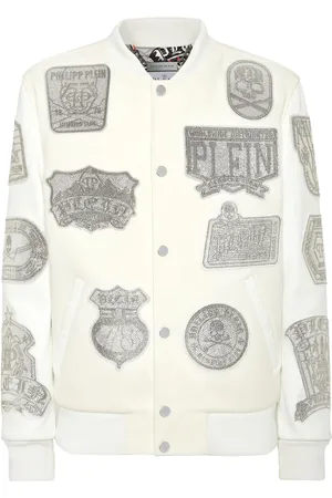 Philipp Plein Crystal College bomberjack
