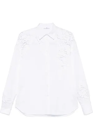ERMANNO SCERVINO Blouse met bloemenapplicatie