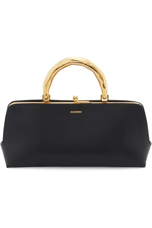 Jil Sander Goji leren clutch