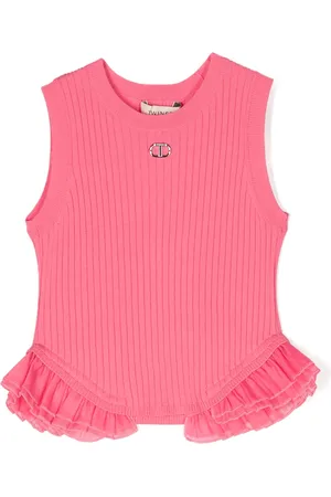 Twin-Set Top met ruche afwerking