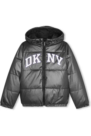 DKNY Omkeerbaar donsjack met logoprint