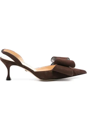 Mach & Mach 65mm pumps verfraaid met strik
