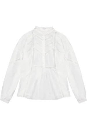 Marant Etoile Gelma katoenen blouse met borduurwerk