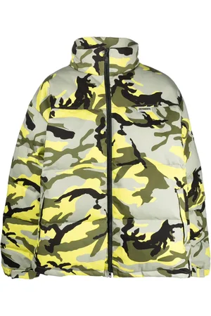 Vetements Donsjack met camouflageprint
