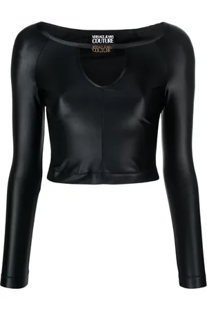 VERSACE Cropped top