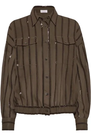 Brunello Cucinelli Dazzling jack met borduurwerk