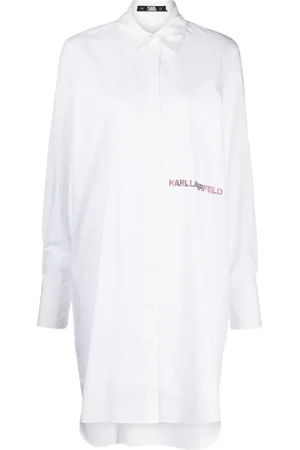 Karl Lagerfeld Blousejurk met logo