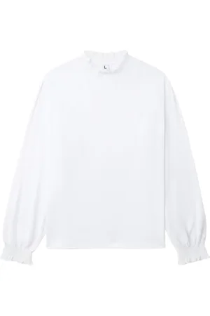 Random Identities Sweater met ruches