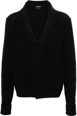 Tom Ford Kasjmier vest met sjaalkraag