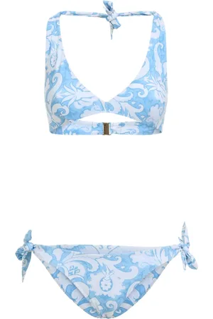 Etro Bikini met paisley
