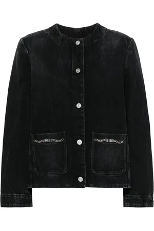 Givenchy Denim jack met kettingdetail