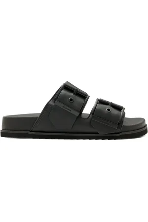 AllSaints Sian leren slippers