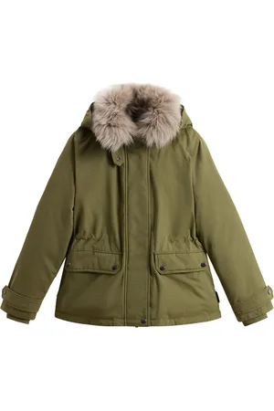 Woolrich Gewatteerd jack met afneembare capuchon
