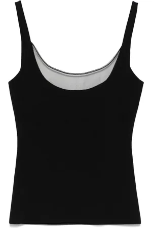 MUGLER Illusion gebreide tanktop