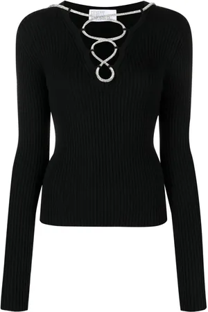 GIUSEPPE DI MORABITO Ribgebreide top
