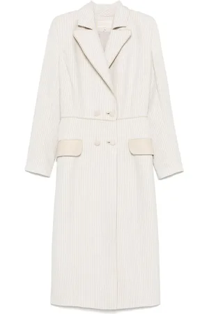 MITILIANE COUTURE Trenchcoat met krijtstreep