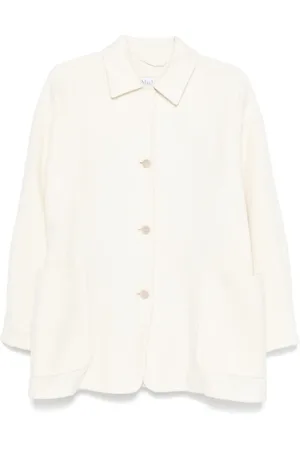 Max Mara Jas met enkele rij knopen