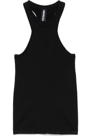 ANDREADAMO Geribbelde tanktop
