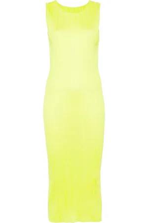 PLEATS PLEASE ISSEY MIYAKE New Colorful Basics 3 geplooide midi