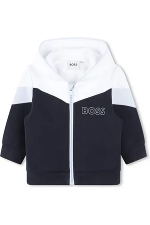 HUGO BOSS Hoodie en broek met colourblocking
