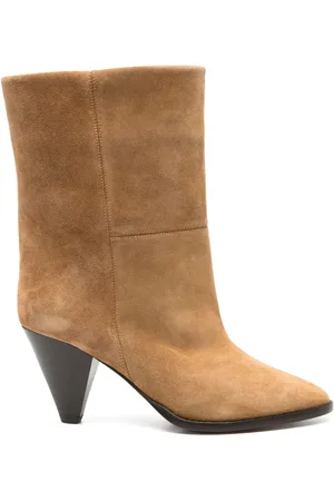 Isabel Marant 75mm Rouxa suède laarzen