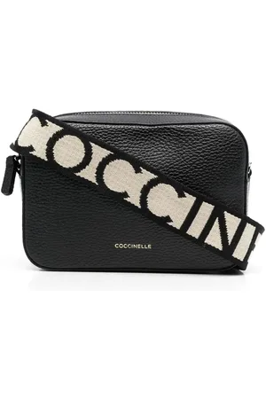 Coccinelle Tebe schoudertas met logoband