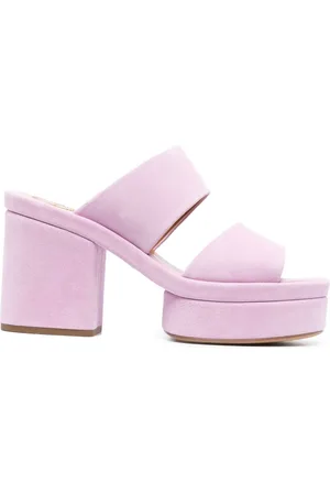 Chloé 95 mm Odina suède muiltjes