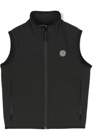 Stone Island Shell gilet met logopatch