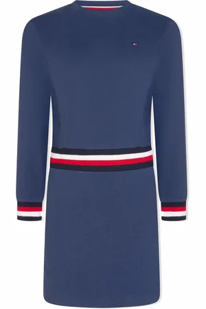 Tommy Hilfiger Sweaterjurk met logostreep