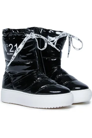 Nº21 Snowboots met logoprint