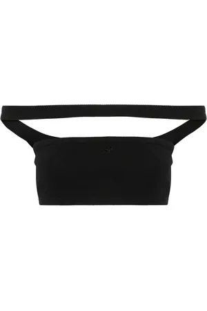 Courrèges Geribbelde top