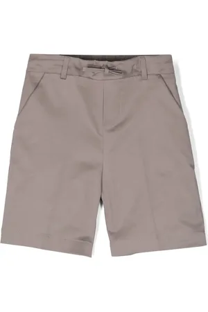 Paolo Pecora Shorts met trekkoordtaille