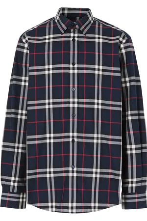 Burberry Overhemd met vintage ruit
