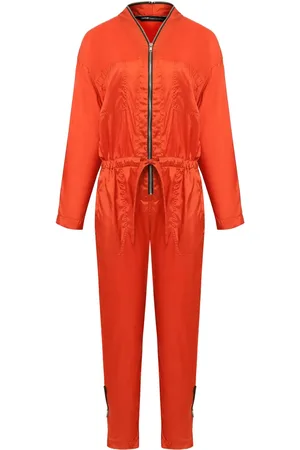 Uma Raquel Davidowicz Jumpsuit met trekkoord en V