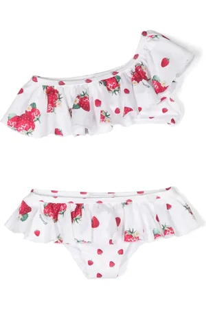 MONNALISA Bikini met print met ruches