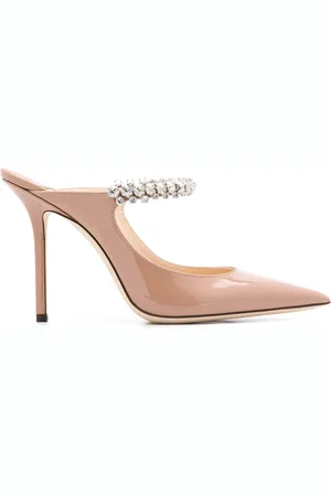 Jimmy Choo Bing muiltjes verfraaid met kristallen