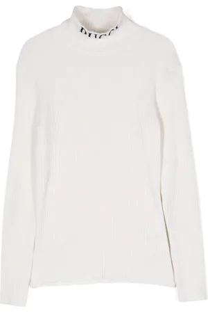 PUCCI Junior Trui met intarsia logo