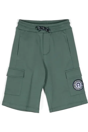 Aigner Cargo shorts met logoprint