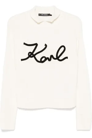 Karl Lagerfeld Soutache Karl Signature trui
