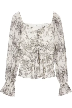 B+AB Blouse met bloemenprint