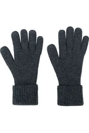 N.PEAL Geribbelde handschoenen