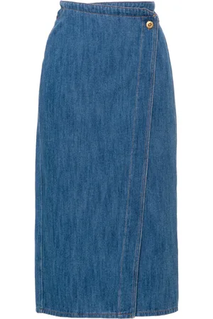 FORTE FORTE Denim midi