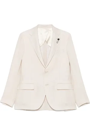 LARDINI Blazer met enkele rij knopen