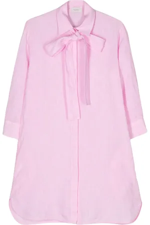 MAZZARELLI Blouse met strikkraag