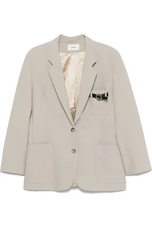 COPERNI Blazer met ceintuur zak