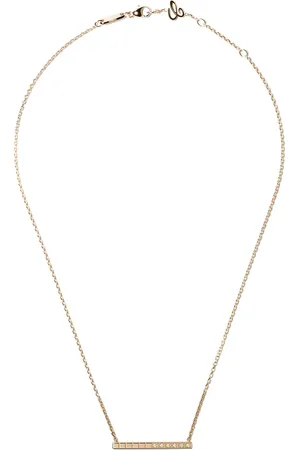 Chopard 18 kt geel Ice Cube Pure diamanten halsketting