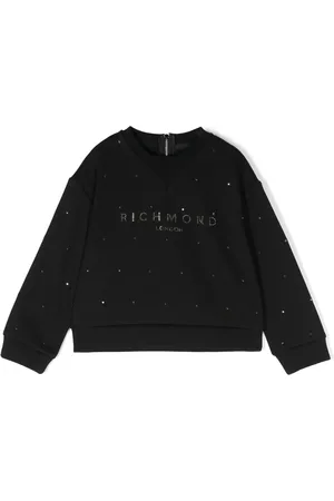 John Richmond Sweater met logo van studs